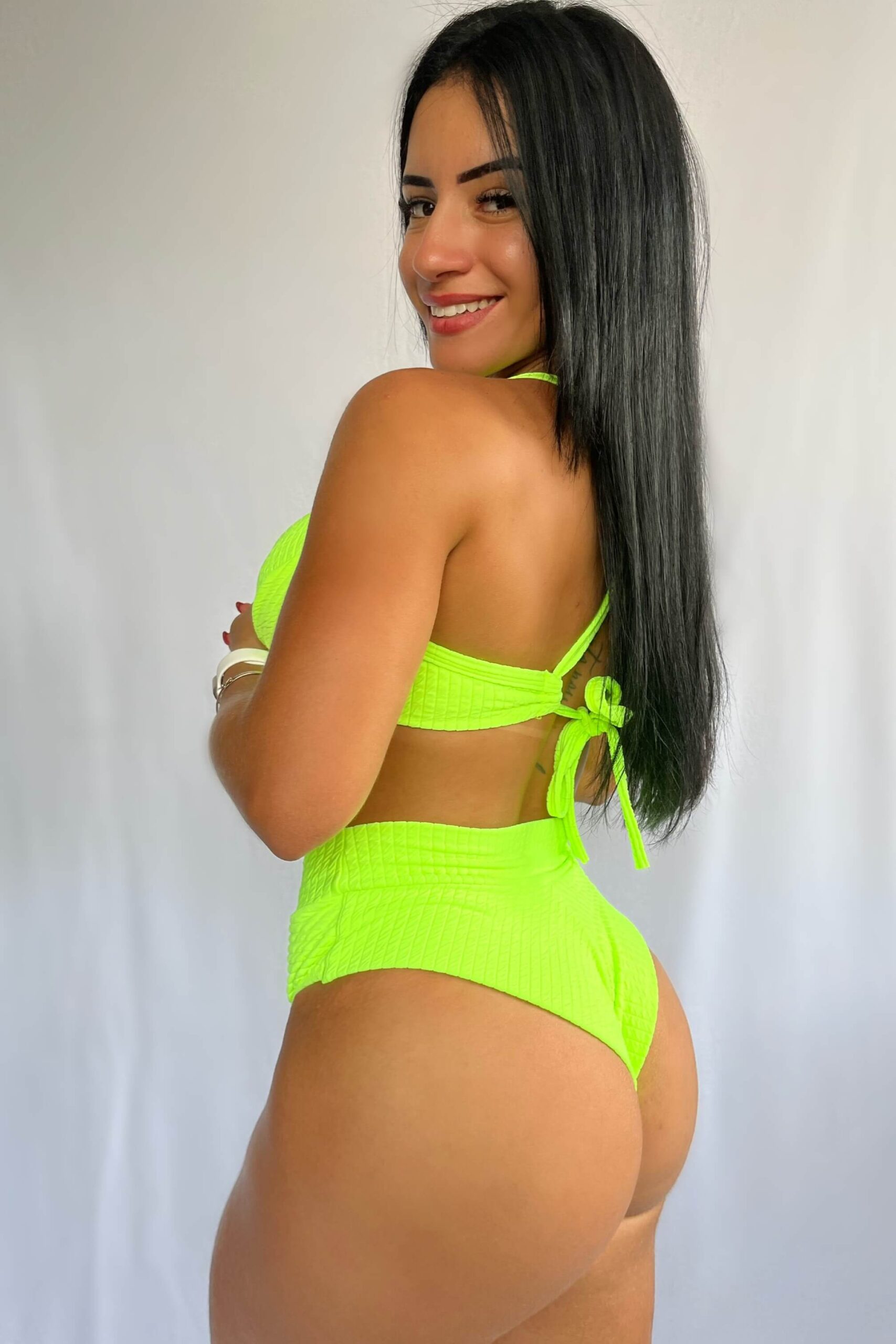 Top Meia Taça Anarruga Neon - Imagem 2