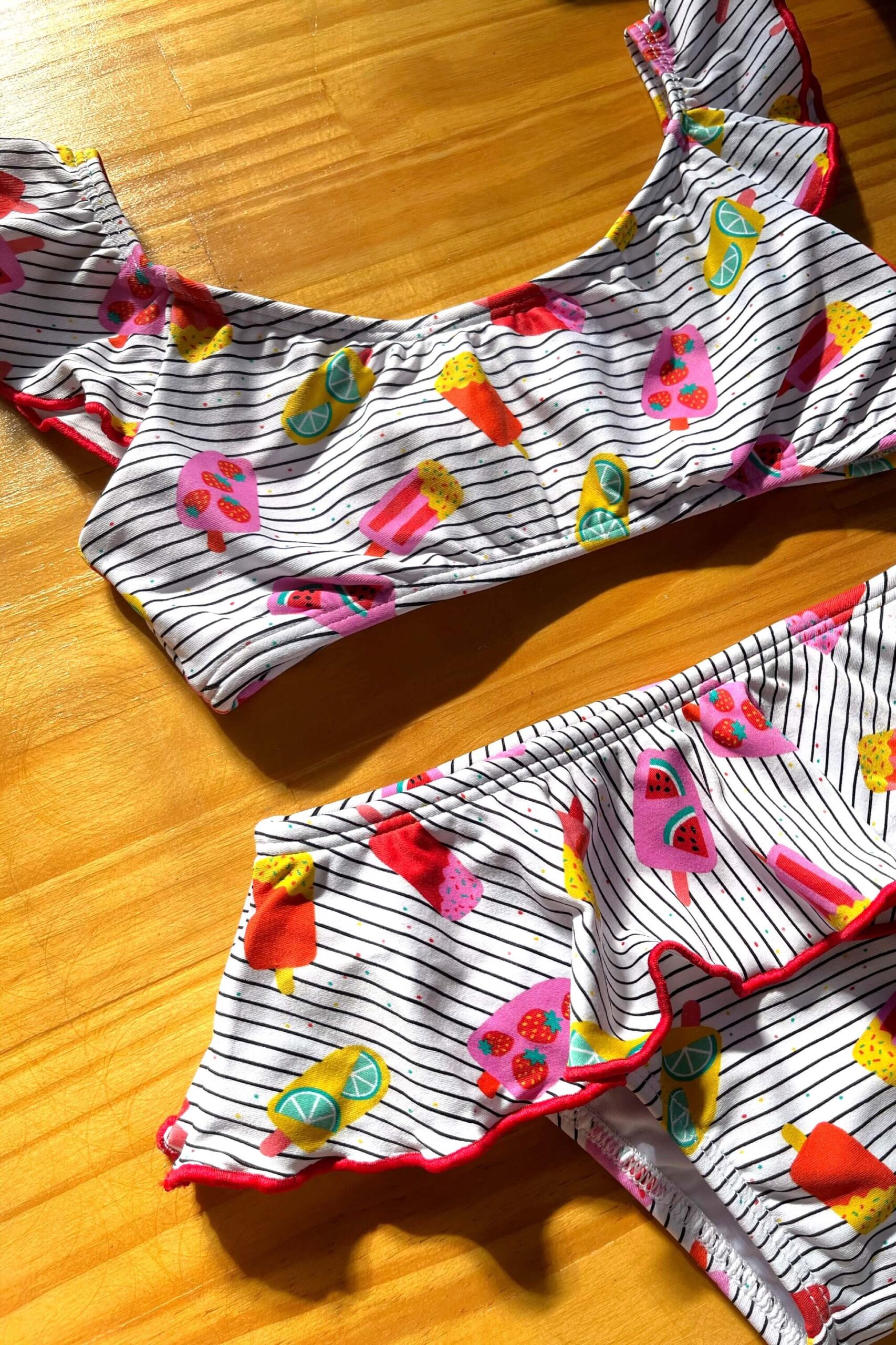 Conjunto Infantil Ciganinha Sensitel Sun Sorvete - Imagem 4