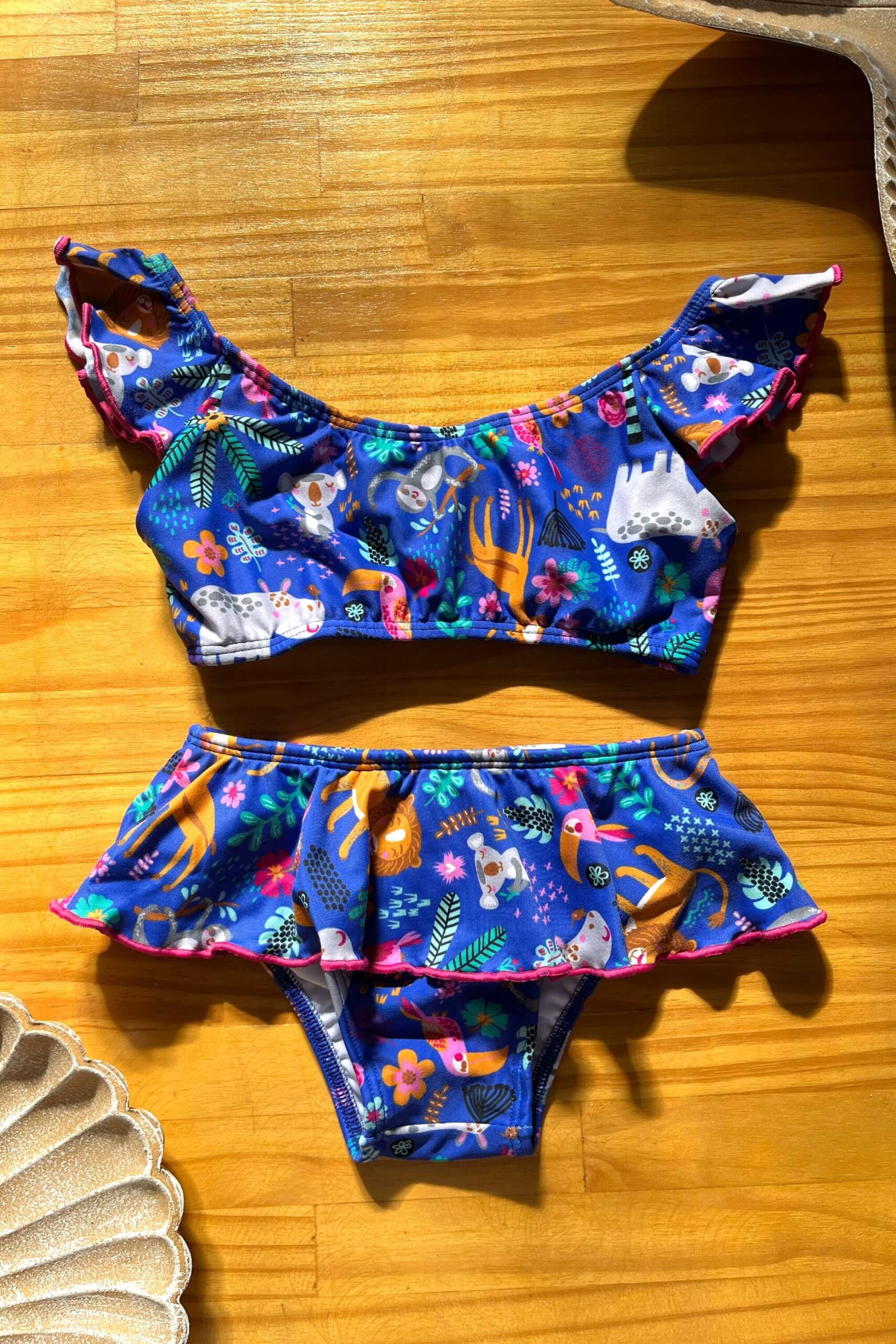 Conjunto Infantil Ciganinha Sensitel Sun Floresta - Imagem 3