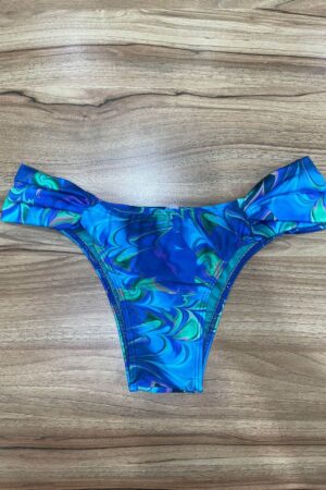 Calcinha Borboleta Micro Beach Fantasy Blue